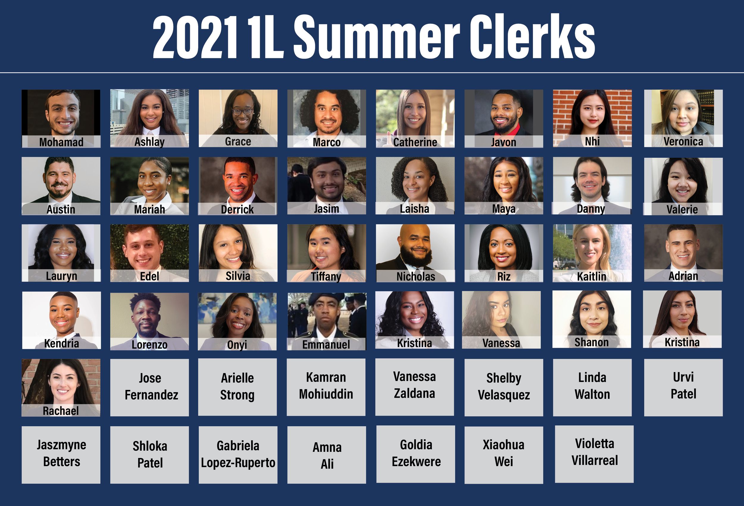 2021 1L Summer Clerks